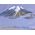 Washable haori's underfablic No.1 Mt.fuji and house at the lake desain blue gray color satin tone cloth