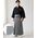 Men's Han-Ori Patterned Grid Andon Hakama (Washable & Stylish)
