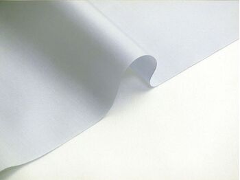 Premium Washable Men’s Kimono Lining "Hokuto" No. 1 – Silver Gray (100% Polyester Fujiginu)