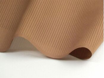 洗える着物 夏物 女性 駒絽 色無地 茶色 サイズオーダー 普通サイズ・大きい方 ご対応