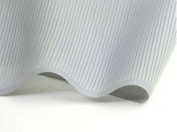 洗える着物 夏物 女性 駒絽 色無地 薄グレー サイズオーダー 普通サイズ・大きい方 ご対応
