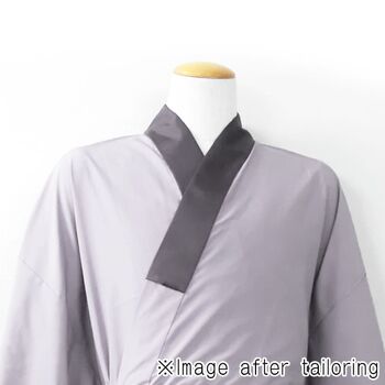 Washable men's underwear for kimono, plain gray