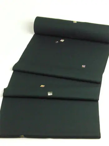 Washable Kimono with Japanese Embroidery – Black with Shikishi Design | Photocatalytic Deodorizing Shine Up Fabric