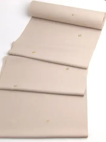 Washable Kimono with Embroidery – Tamayura Pattern in White Beige | Photocatalytic Deodorizing Fabric