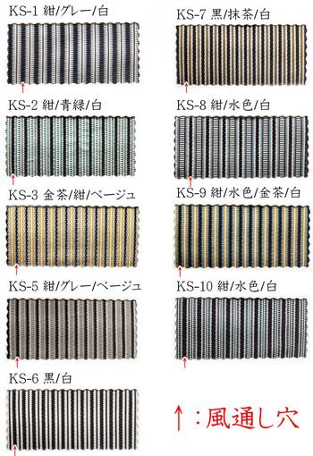 正絹 夏物 絽袴 無地 風通し穴