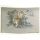 Japanese painting on silk fabric, Tigers and bamboos, ground color brown