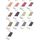 Polyester color kimono lining ( all parts of lining = Douura + Hakkake) wide size　風通しの良い胴裏・通し裏 強度十分　幅広