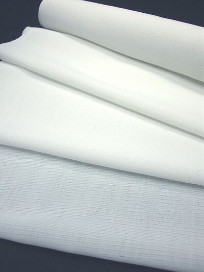 Washable Summer jyuban(kimono underwear) Men's Sweat Absorption Quick Drying Curse White