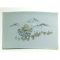 Japanese painting on silk fabric, daimyo's procession（DaimyoGyoretsu） ground color green