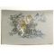 Japanese painting on silk fabric, Tigers and bamboos, ground color brown