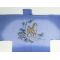 Silk underwear of Men's kimono Dog by draw blue