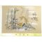 Washable haori's underfablic No.10 tiger desain goldyerrow color