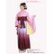 Kimono to wear with Hakama for graduation ceremonyＫ501/ perple