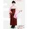 Kimono to wear with Hakama for graduation ceremonyＫ503/ pink