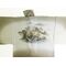 Kimono underwear Hand printed landscape with mountain stream desin brown