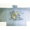 Kimono underwear Hand-printed yuzen men's lintel “Hakusan” (6) Tiger gray