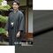 washable tsumugi (pongee) kimono fablic for roll or tailoring black (color No.10)