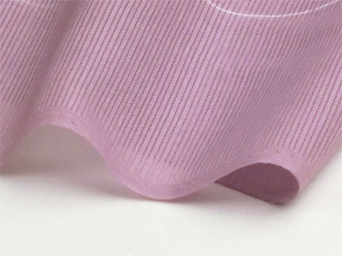 洗える着物 小紋 夏物駒絽 薄紫地 鏡紋