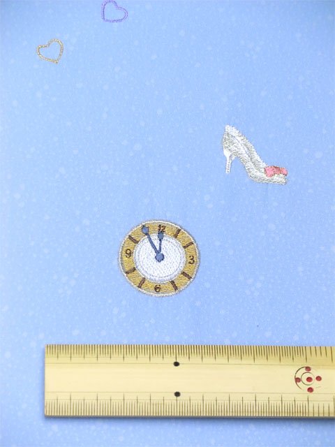 洗える着物 刺繍 真夜中の舞踏会